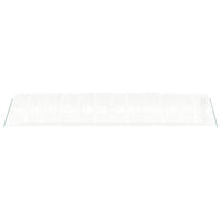 Serra con Telaio in Acciaio Bianco 36 m² 12x3x2 m