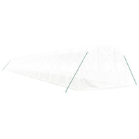 Serra con Telaio in Acciaio Bianco 60 m² 20x3x2 m 3188058