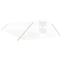 Serra con Telaio in Acciaio Bianco 48 mÂ² 12x4x2 mcod mxl 124657