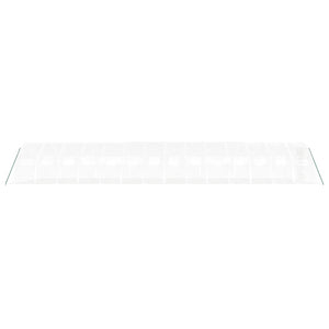 Serra con Telaio in Acciaio Bianco 56 m² 14x4x2 m