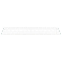 Serra con Telaio in Acciaio Bianco 56 m² 14x4x2 m 3188077