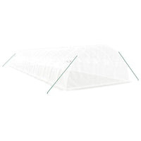 Serra con Telaio in Acciaio Bianco 56 m² 14x4x2 m 3188077