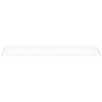 Serra con Telaio in Acciaio Bianco 72 m² 18x4x2 m 3188079