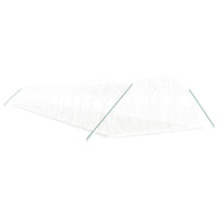 Serra con Telaio in Acciaio Bianco 80 m² 20x4x2 m 3188080