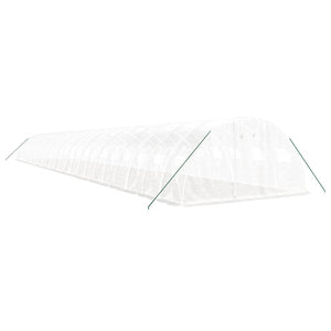 Serra con Telaio in Acciaio Bianco 96 m² 24x4x2 m 3188082