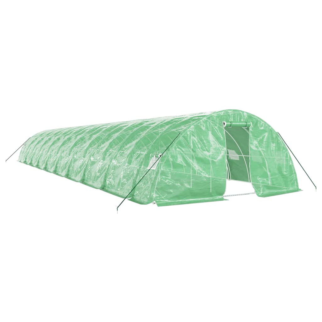 Serra con Telaio in Acciaio Verde 100 m² 20x5x2,3 m 3188091