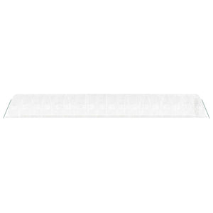 Serra con Telaio in Acciaio Bianco 90 mÂ² 18x5x2,3 m