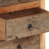 vidaXL Credenza 55x33x75 cm in Legno Massello di Acacia