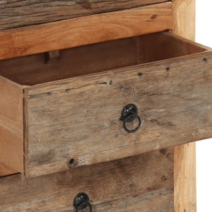 vidaXL Credenza 55x33x75 cm in Legno Massello di Acacia