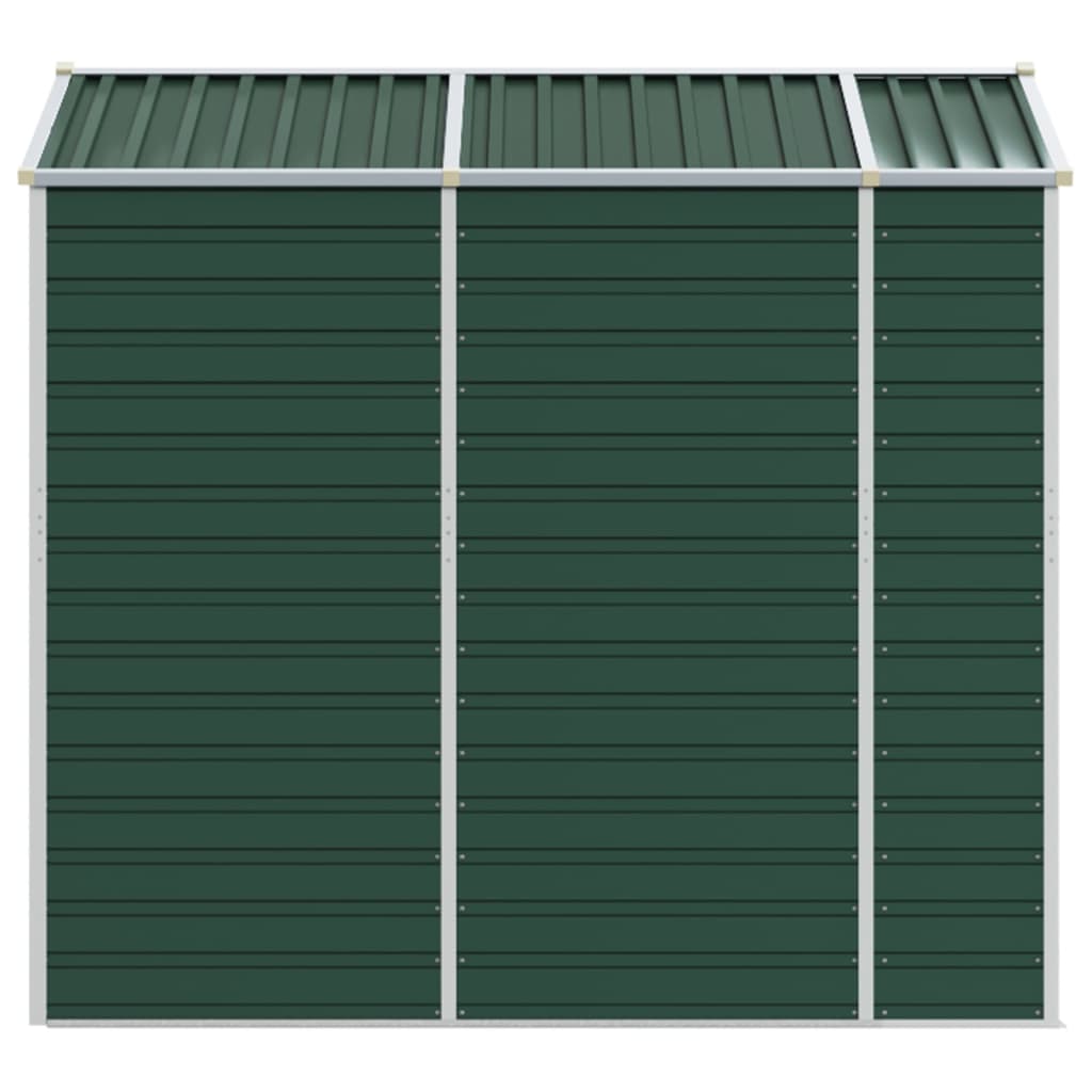 Casetta da giardino verde 191x215x198 cm in acciaio zincato 3188232