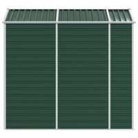 Casetta da giardino verde 191x215x198 cm in acciaio zincato 3188232