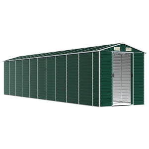 Capanno da Giardino Verde 191x895x198 cm in Acciaio Zincatocod mxl 122418