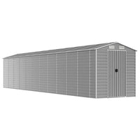 Capanno da Giardino Grigio Chiaro 191x980x198cm Acciaio Zincatocod mxl 74484