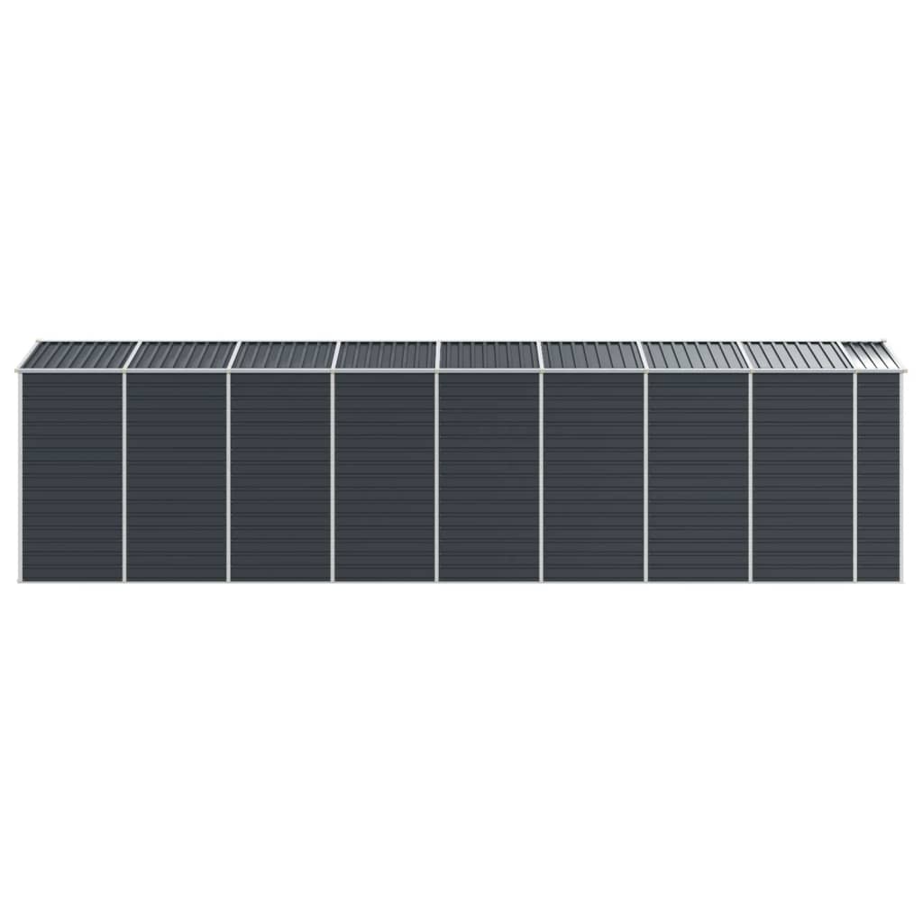 Casetta da giardino casetta ripostiglio casetta da esterno casetta per attrezzi robusta 191 x 725 x 198 cm acciaio zincato antracite 02_0022190