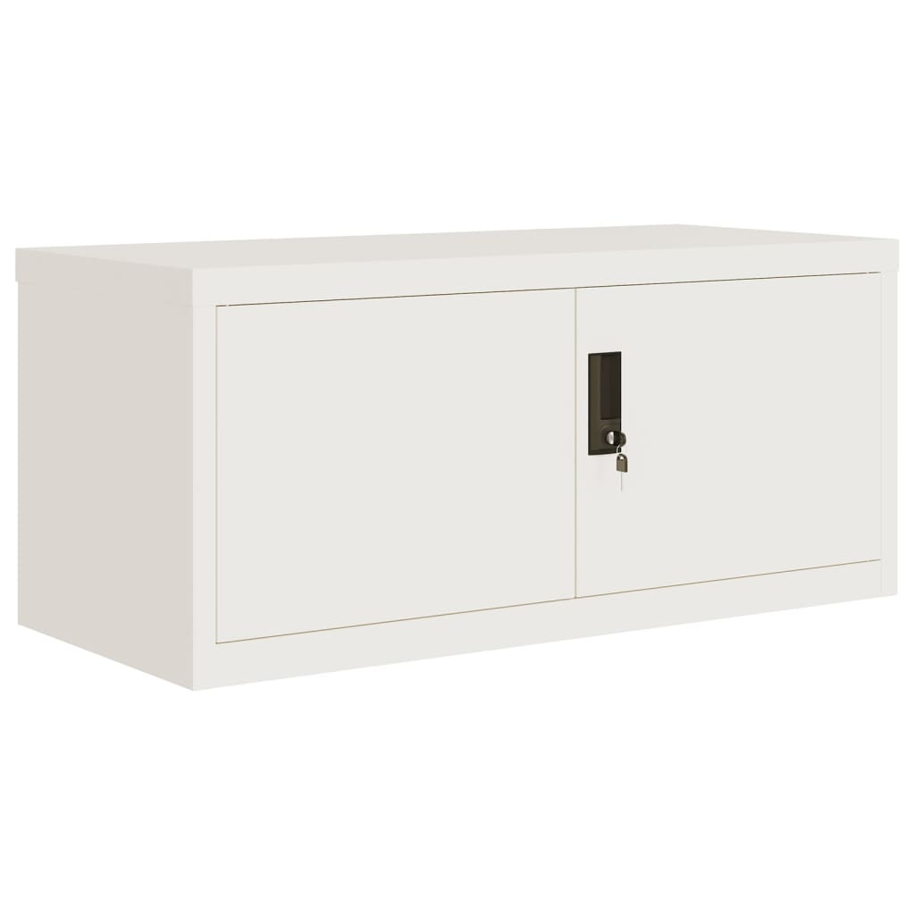 Armadio Classificatore Bianco 90x40x110 cm in Acciaio 3188310