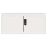 Armadio Classificatore Bianco 90x40x110 cm in Acciaio 3188310