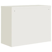 Armadio Classificatore Bianco 90x40x110 cm in Acciaio 3188310