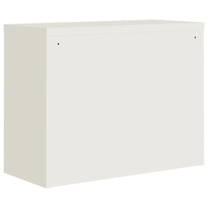 Armadio Classificatore Bianco 90x40x110 cm in Acciaio 3188310