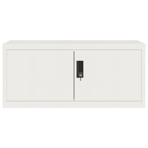Armadio Classificatore Bianco 90x40x180 cm in Acciaio 3188313