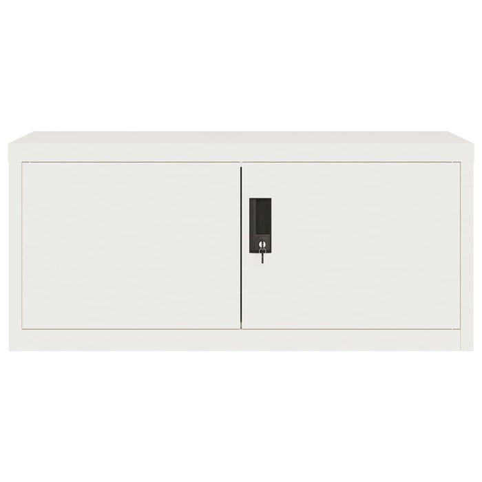 Armadio Classificatore Bianco 90x40x180 cm in Acciaio 3188313