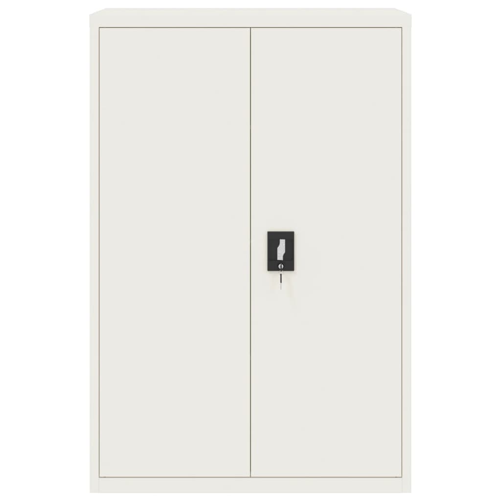 Armadio Classificatore Bianco 90x40x180 cm in Acciaio 3188313