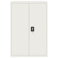 Armadio Classificatore Bianco 90x40x180 cm in Acciaio 3188313