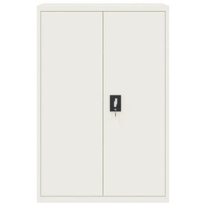 Armadio Classificatore Bianco 90x40x180 cm in Acciaio 3188313