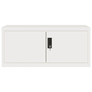 Armadio Classificatore Bianco 90x40x220 cm in Acciaio 3188314