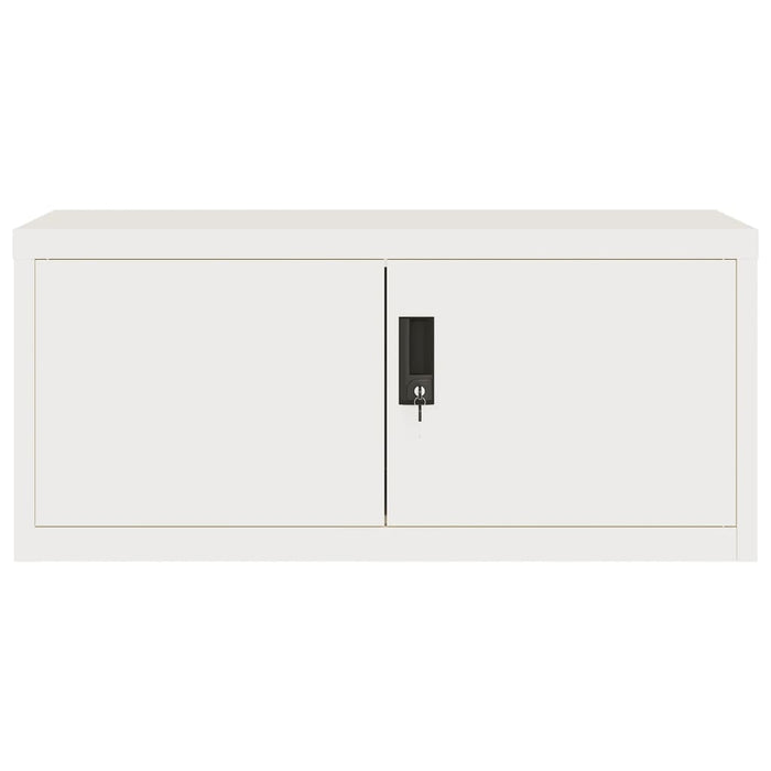 Armadio Classificatore Bianco 90x40x220 cm in Acciaio 3188314