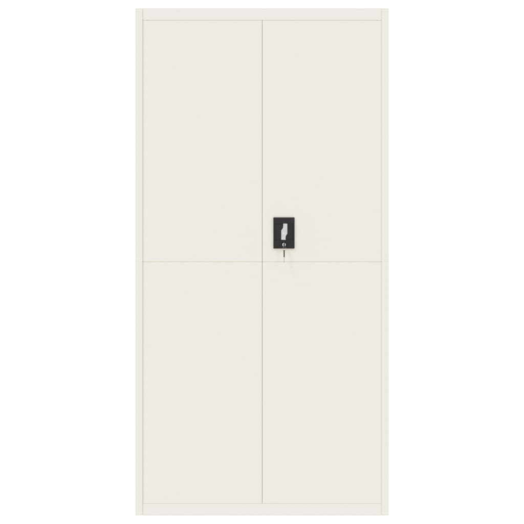 Armadio Classificatore Bianco 90x40x220 cm in Acciaio 3188314
