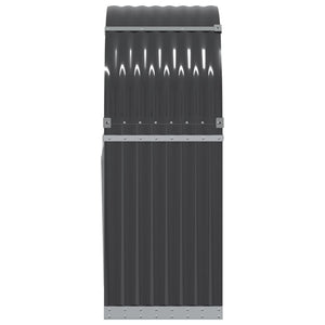 Portalegna 80 x 45 x 120 cm acciaio zincato antracite 02_0043783