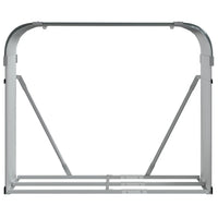 Portalegna Antracite 120x45x100 cm Acciaio Zincato 364563