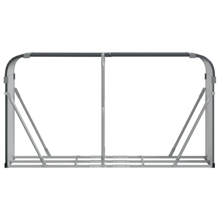 Portalegna 180 x 45 x 100 cm acciaio zincato antracite 02_0043763