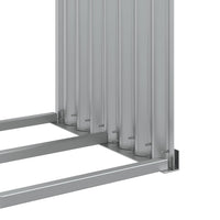 Portalegna Silver 120 x 45 x 100 cm acciaio zincato Silver 02_0043789