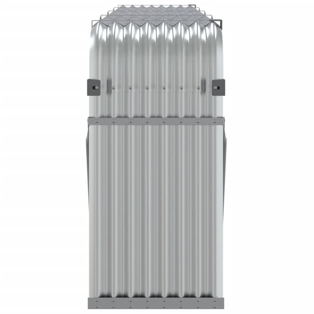 Portalegna Silver 300 x 45 x 100 cm acciaio zincato Silver 02_0043794