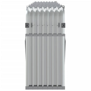 Portalegna Silver 300 x 45 x 100 cm acciaio zincato Silver 02_0043794