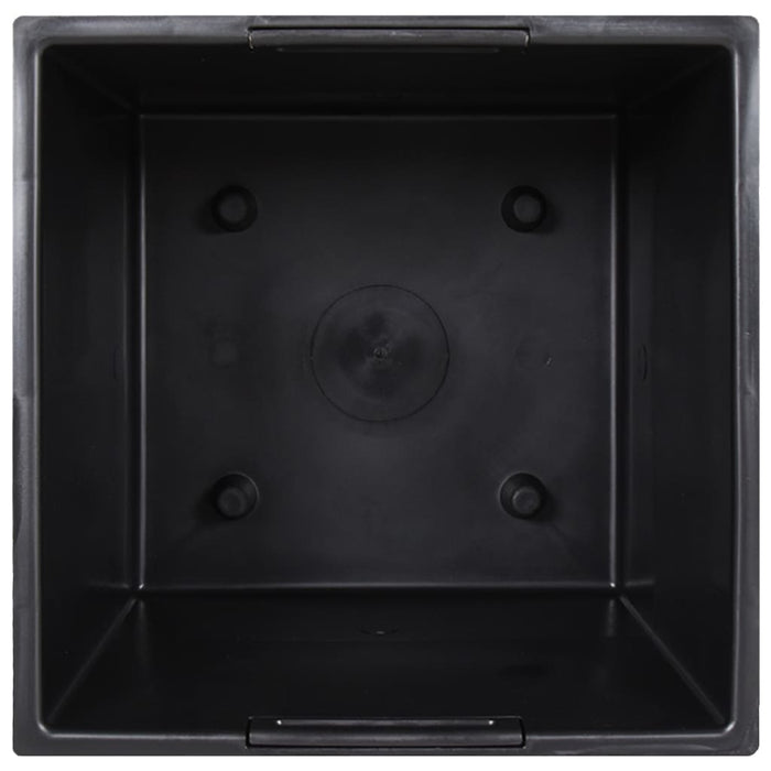 Fioriera con Interno Rimovibile Bianca 11 / 26,5 L in PP Rattan 364674