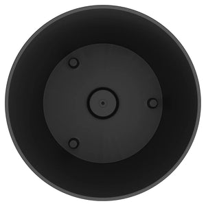 Fioriera con Interno-Vaso-Contenitore per Piante Rimovibile Bianca 15 / 15,3 L PP Rattan