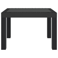 Tavolo da Giardino Antracite 59x47x40 cm in PP 364727