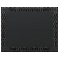 Tavolo da Giardino Antracite 59x47x40 cm in PP 364727