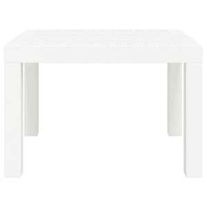 Tavolo da Giardino Bianco 59x47x40 cm in PPcod mxl 94697