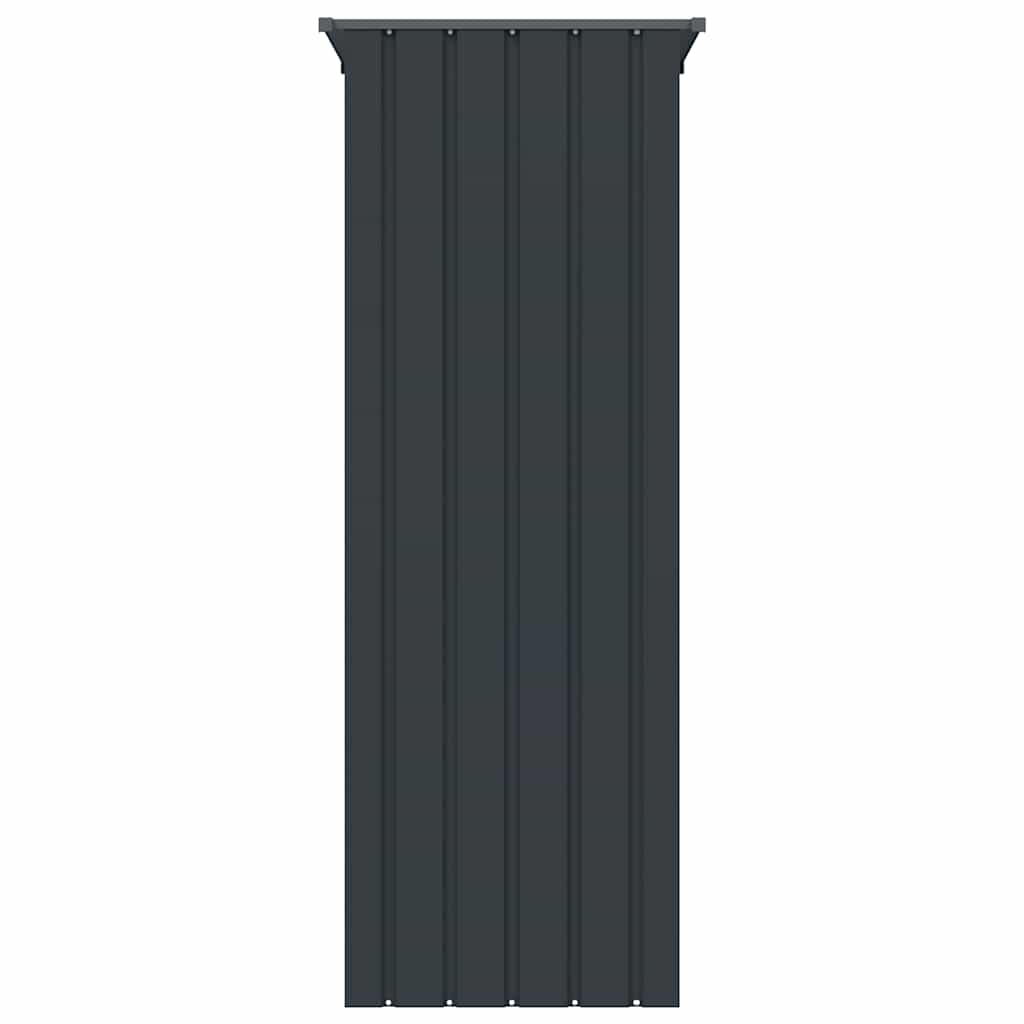 Gabbia per Uccelli Antracite 115x78x200 cm in Acciaio Zincato 172342