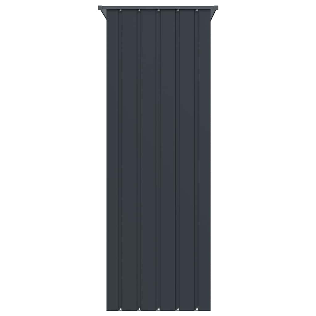 Gabbia per Uccelli Antracite 215x78x200 cm in Acciaio Zincato 172344