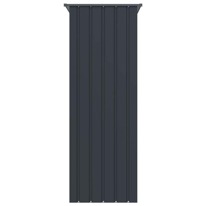 Gabbia per Uccelli Antracite 215x78x200 cm in Acciaio Zincato 172344