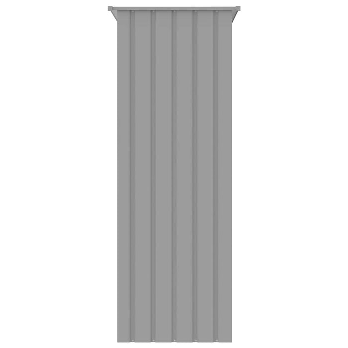 Gabbia per Uccelli Grigia 215x78x200 cm in Acciaio Zincato 172345