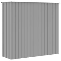 Gabbia per Uccelli Grigia 215x78x200 cm in Acciaio Zincato 172345