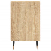 Comodini 2 pz Rovere Sonoma 40x30x50 cm in Legno Multistrato 826771