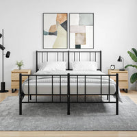 Comodini 2pz-Set di 2 Tavolino da notte Rovere Sonoma 40x35x50 cm in Legno Multistrato 130761