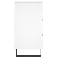 Comodini 2 pz Bianchi 40x35x69 cm in Legno Multistrato 826941