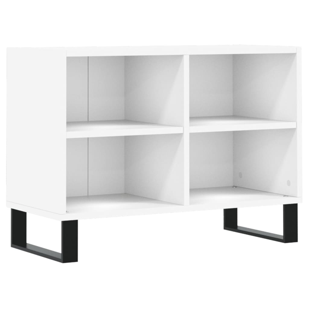 Mobile Porta TV Bianco 69,5x30x50 cm in Legno Multistrato 826972